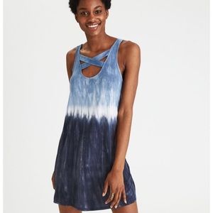 • American Eagle Soft and Sexy Cross-Back Dress •